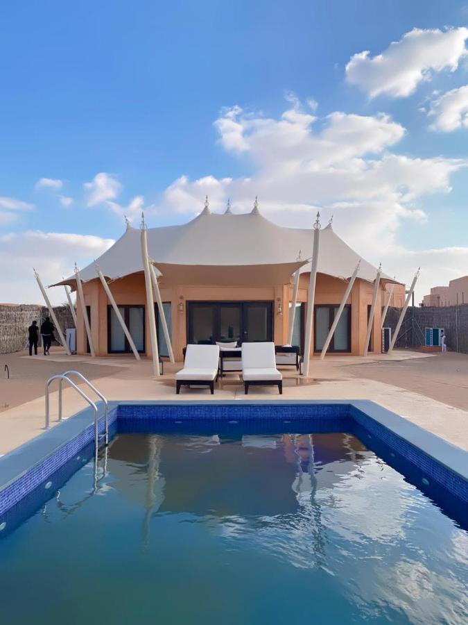Al Badayer Retreat By Sharjah Collection 호텔 Margham 외부 사진 A tent at the resort
