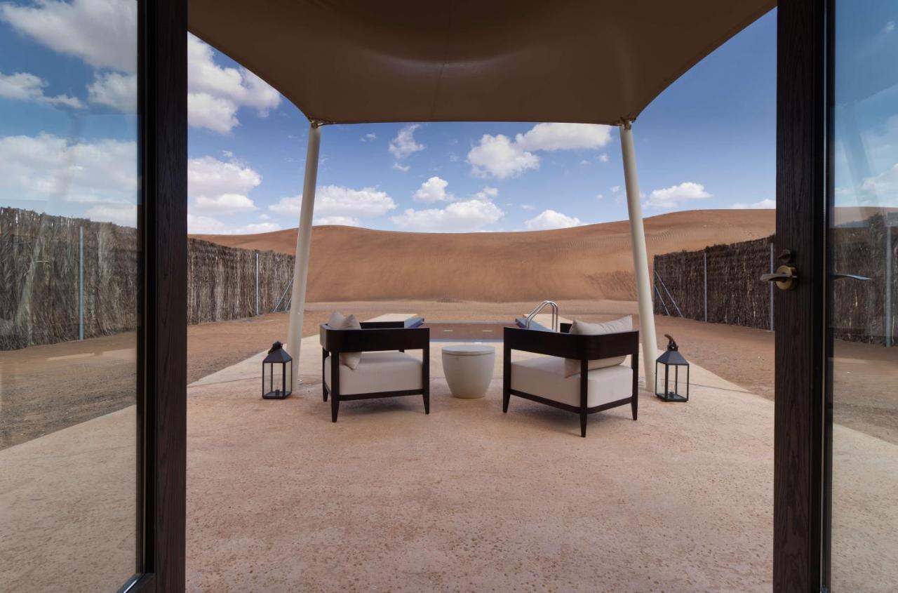 Al Badayer Retreat By Sharjah Collection 호텔 Margham 외부 사진 The view from a suite at the Al Maha Desert Resort